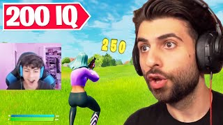 Reacting to the SMARTEST Fortnite Plays of All Time [upl. by Enomahs]