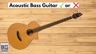 Acoustic Bass Guitar What Does It Sound Like amp When Would You Use One [upl. by Ahsinwad]