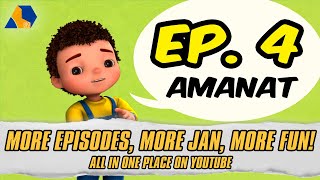 Jan Remastered  Amanat  Official Urdu Cartoon  S01 E04 [upl. by Ecnerol80]