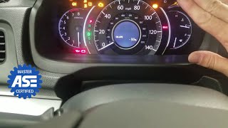 2016 Honda CrV Oil Life Indicator Reset Procedure [upl. by Nevak]