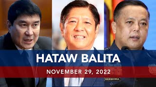 UNTV Hataw Balita Pilipinas  November 29 2022 [upl. by Rosenfeld108]