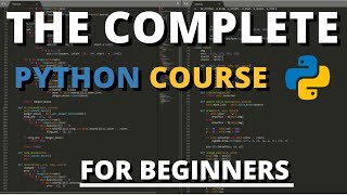 The Complete Python Course For Beginners [upl. by Nnairet]