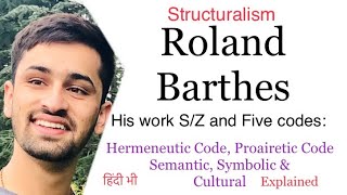 Roland Barthes as a Structuralist in his SZ analysing Sarrasine [upl. by Miki]