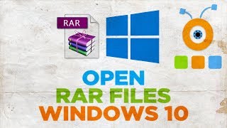 How to Open RAR Files in Windows 10 [upl. by Sapienza]