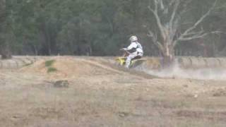 2010 Suzuki RMZ 250f Test Ride [upl. by Ydnil]