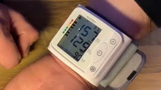 Wrist Blood Pressure Monitor HYLOGY Digital Automatic monitor unboxing and instructions [upl. by Ernestine108]