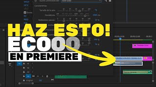 Cómo Finalizar una Canción con ECO de REVERBERACIÓN  Premiere Pro Truco PROFESIONAL [upl. by Leidba661]