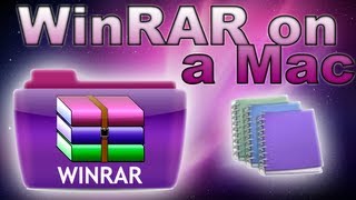 How to get WinRAR on a Mac UnRARx [upl. by Kalli]