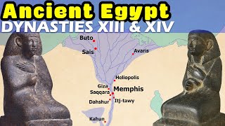 Ancient Egypt Dynasty by Dynasty  Dynasties XIII amp XIV  Start of the Second Intermediate Period [upl. by Kimbra677]