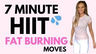 7 Minute Hiit Workout  Full Body Workout at Home  Lucy WyndhamRead Workout to Burn Calories [upl. by Etnoj]