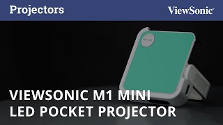 ViewSonic M1 Mini UltraPortable LED Pocket Projector [upl. by Eibot]