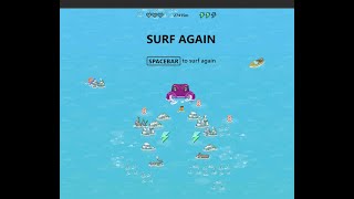 Microsoft Edge Surf Game High Score [upl. by Wolenik988]