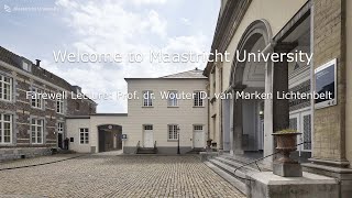 Farwell Lecture Prof dr Wouter D van Marken Lichtenbelt [upl. by Doig]