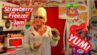 Strawberry Freezer Jam  Trailer Park Valentines Gifts [upl. by Hillell]