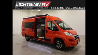 LichtsinnRVcom  New Winnebago Spitfire Orange Travato 59K  Class B Gas Motorhome [upl. by Arimas747]