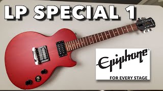 Is it Any Good Epiphone Les Paul Special 1  Worn Cherry [upl. by Tezil304]