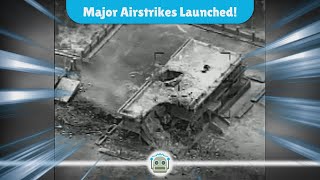 Breaking US Air Strikes Target ISIS Camps in Syria  Major Operation Unveiled [upl. by Narud]