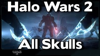 Halo Wars 2  All Skulls  Collecting a Dream  Achievement Guide [upl. by Mccormac]