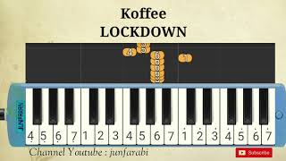 instrumental Koffee  LOCKDOWN  pianica [upl. by Ayaet807]