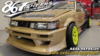 86Fighters  AE86 New Looks and Upgrades [upl. by Amelia]