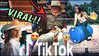 RODEO TIKTOK THAT SUM UP WESTERN AMERICA FEBRUARY 2021 [upl. by Nanda588]