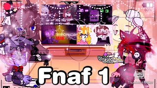 Fnaf 1 react to Afton Family MeMeSGacha ClubFnaf [upl. by Nyrtak]