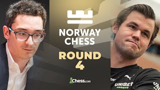 Magnus vs Fabiano Will He Bounce Back From His Defeat To Climb Leaderboard Norway Chess 2024 Rd 4 [upl. by Artied223]