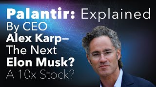 Palantir Explained by CEO Alex Karp Clips  The Next Elon Musk [upl. by Seravart]