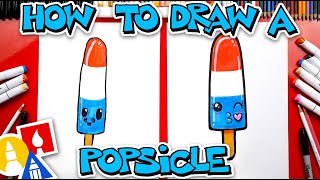 How To Draw A Rocket Popsicle [upl. by Edythe]