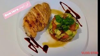 SALADE DAVOCATS amp TOMATES 🥑🍅😋سلطة جد صحية للافوكادو مع الطماطم [upl. by Iphagenia]