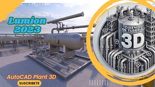 Render Con Lumion En AutoCAD Plant 3D [upl. by Ailecnarf88]