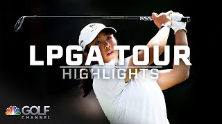 LPGA Tour Highlights 2023 AIG Womens Open Round 1  Golf Channel [upl. by Oliver561]