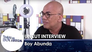 TWBA Uncut Interview Boy Abunda  Part 2 [upl. by Nywg]