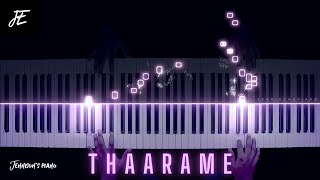 Thaarame Thaarame  Piano cover  Ghibran  Jennisons Piano  Tamil BGM Ringtone [upl. by Oakman719]