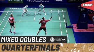 EAST VENTURES Indonesia Open 2022  WatanabeHigashino JPN 3 vs GicquelDelrue FRA  QF [upl. by Pierette]