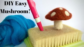 Basic Needle Felting Tutorial For Beginners [upl. by Cherice]