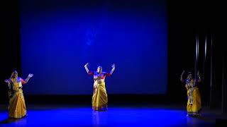 Achyutam Keshivam Dance  Sarbani Mukherjee  ICCR  Payal Dance School [upl. by Jany738]