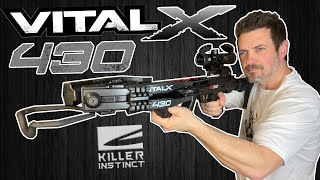 Killer Instinct Vital X 430 Elite Crossbow KI’s Most Powerful Bow at 430 Feet Per Second 💪🏻 [upl. by Aiceled]