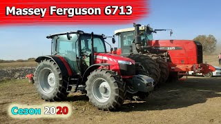 Купили Massey Ferguson 6713 Конкурент МТЗ1221 Обзор трактора Плюсы и недостатки [upl. by Ulyram]