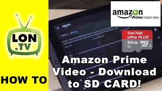 How to Download Amazon Prime Video to SD Card on Android Phones and Tablets [upl. by Neema]