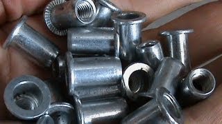 HOW TO INSTALL NUTSERT INSERT threaded insert demo fasteners australia [upl. by Eybbob]