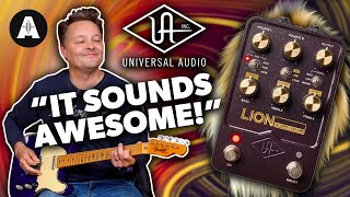 UAFX Lion  Roarsome Marshall Style Sounds in a Little Box [upl. by Lattie]