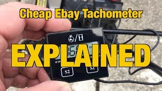 Cheap Ebay Tachometer Explained [upl. by Scheer]