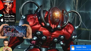 Tekken 7 Real Android Mobile  Gigas  Gameplay amp Download [upl. by Gorrian965]