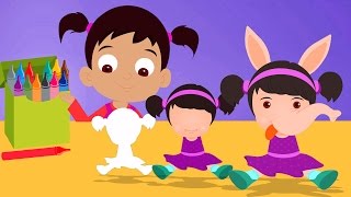 Kagaz Ki Gudiya Hindi Rhyme  कागज़ की गुड़िया  Bal Geet  Kids Tv India  Hindi Nursery Rhymes [upl. by Ahsinal]