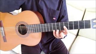 Romance de Amor Guitar Lesson Part 1 quotFingerstylequot  Guitar Classic  Easy Guitar Tutorial Beginner [upl. by Chandos548]