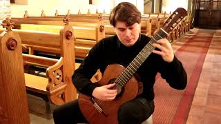 J S Bach  Sarabande BWV 1002  Patrik Kleemola guitar [upl. by Eatnohs538]