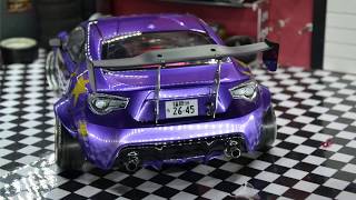 MP Tamiya GT86  BRZ RC Body Drifting making of [upl. by Derrek597]