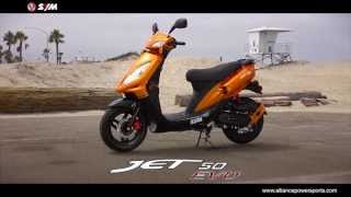 Official SYM Jet 50 EVO  Scooter HD Video  Distributed by AlliancePowersportscom [upl. by Carlynne459]