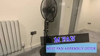 Assembly guide for the M Mist Fan [upl. by Festus]